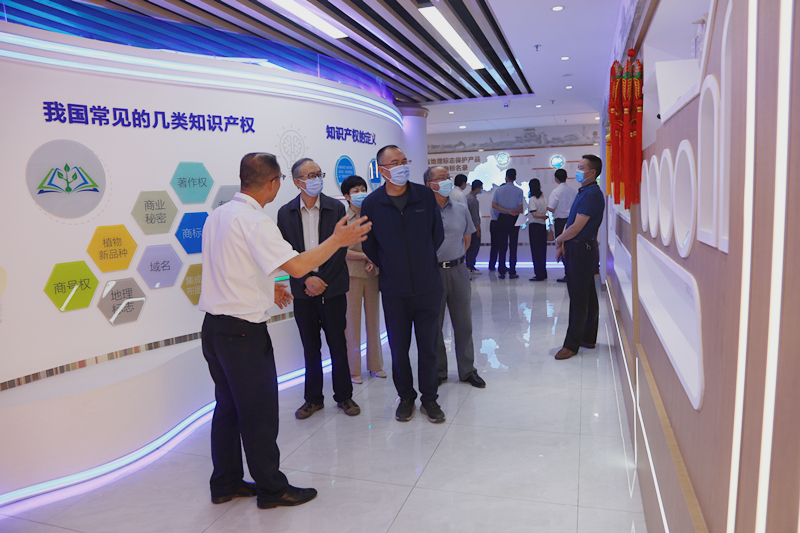 甘肅省市場監管局對中國（甘肅）知識產權 保護中心建設情況進行預驗收2.jpg