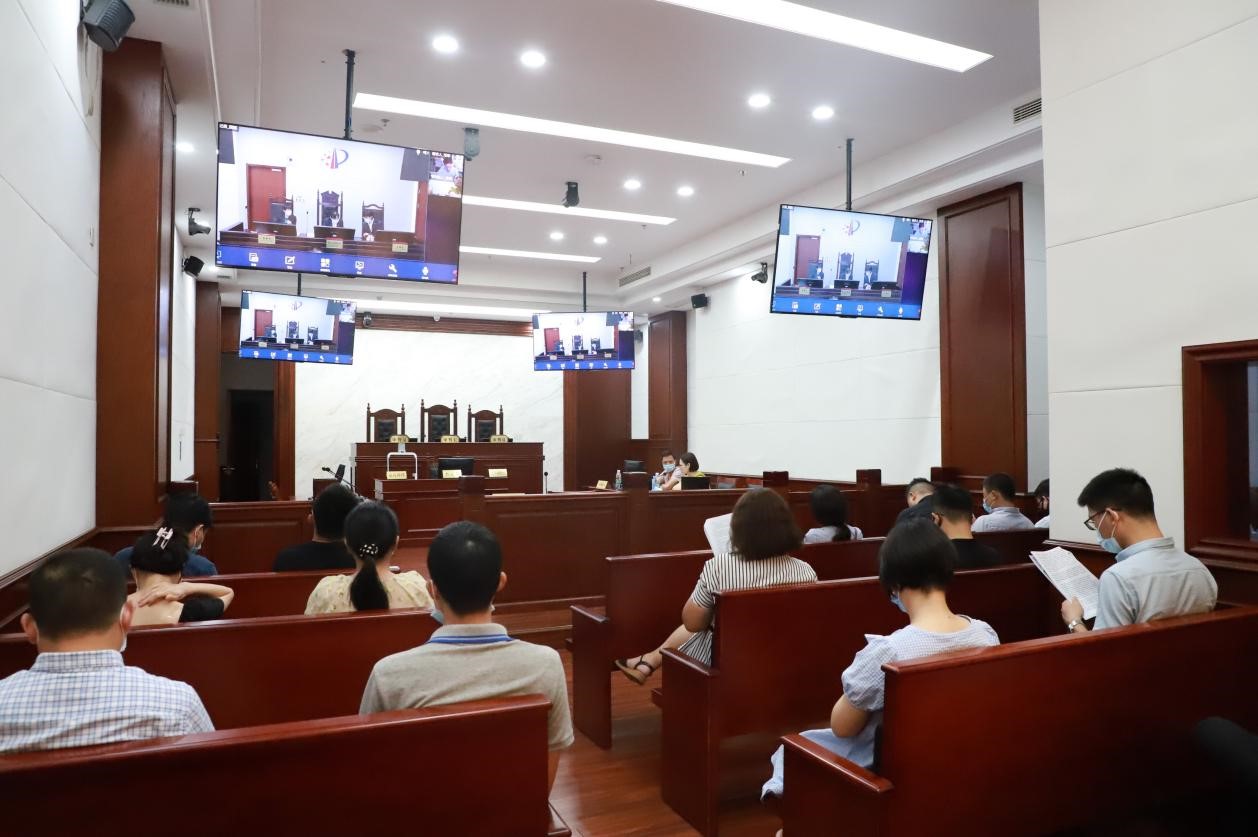 兩件專利無效案件遠程口審在南昌中心開庭.jpg