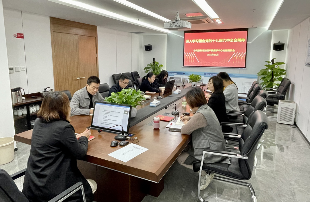 徐州保護中心黨支部集中學習十九屆六中全會精神.png