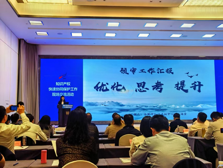 合肥保護中心在全國知識產(chǎn)權(quán)快速協(xié)同保護工作現(xiàn)場交流活動上作典型發(fā)言.png